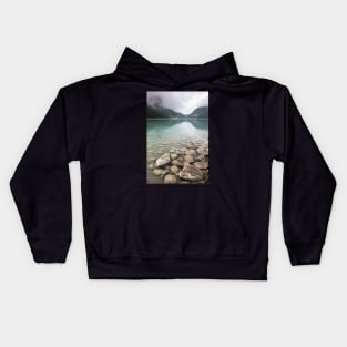 Lake Louise view #2 Kids Hoodie